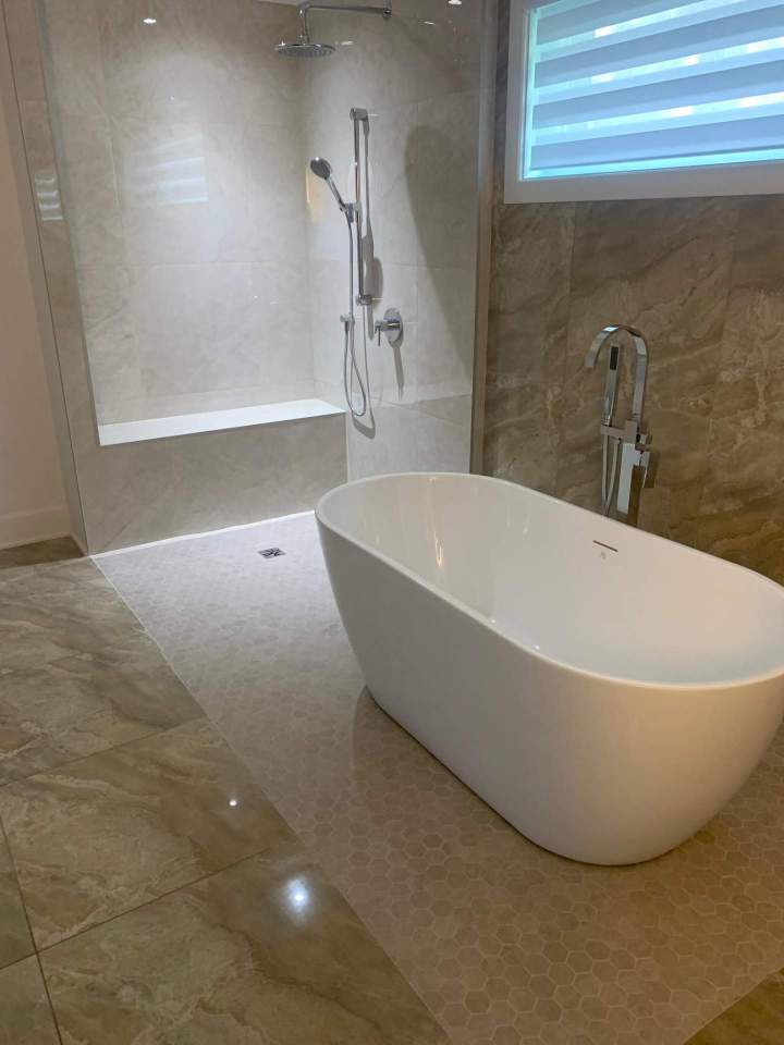 Salle de bain sur mesure Laval