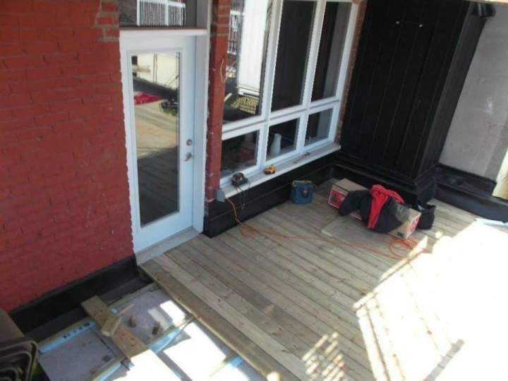 Pose de terrasse extérieur Laval 