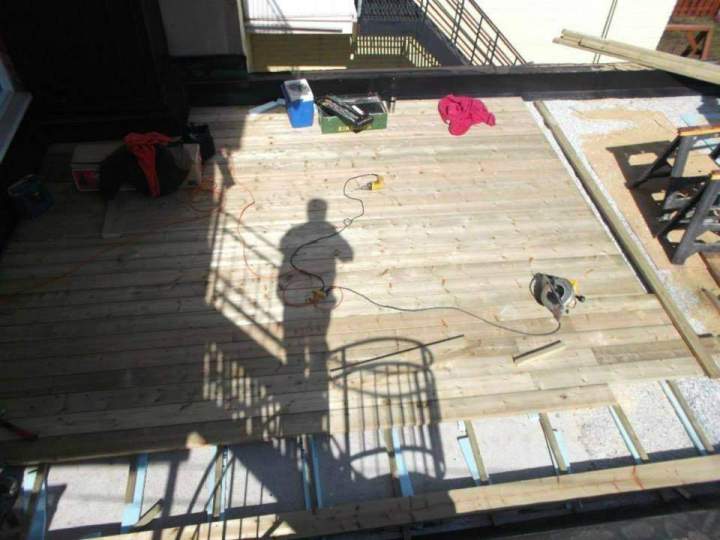 Installation de terrasse Laval